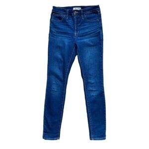 Madewell Roadtripper High-Rise Skinny Jeans in‎ Jansen Wash Cigarette Jeans 27